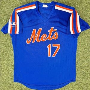 Vintage 1980’s Authentic Mets Jersey #17 Hernandez. Seinfeld.